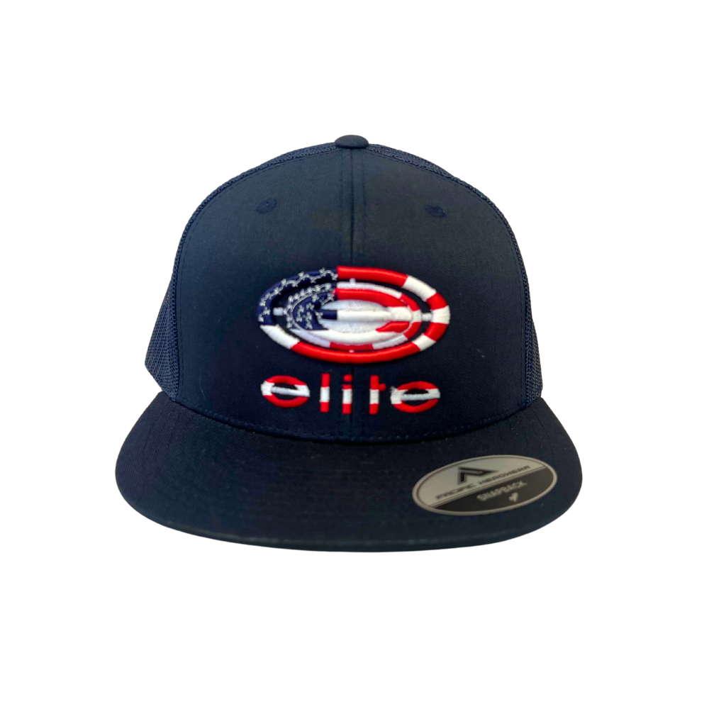 Elite Hat - Navy/Patriotic Elite Logo Snapback