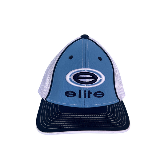 Elite Hat - Carolina/Navy/White Navy White Elite Logo