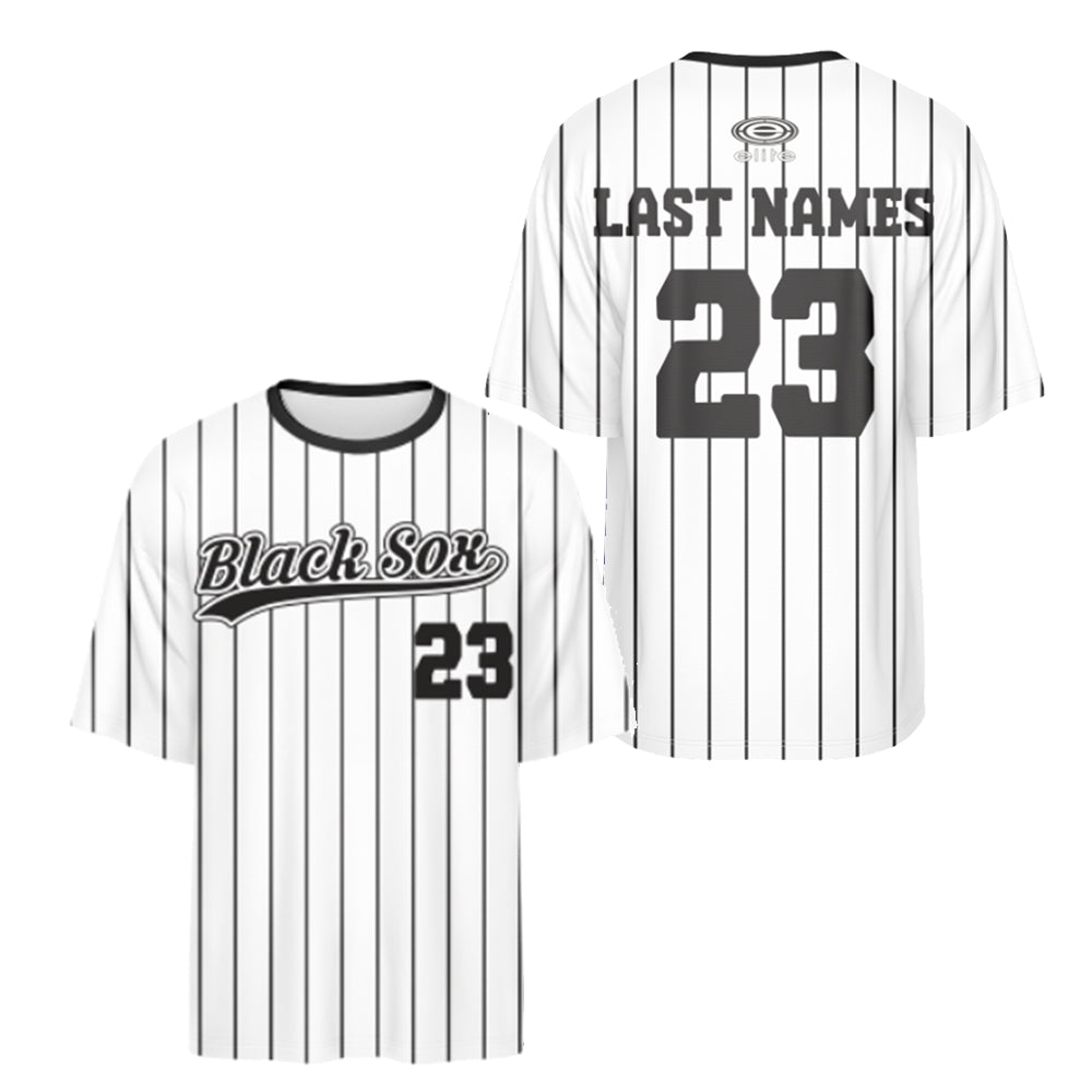 Sox Pinstripe – Custom Jersey