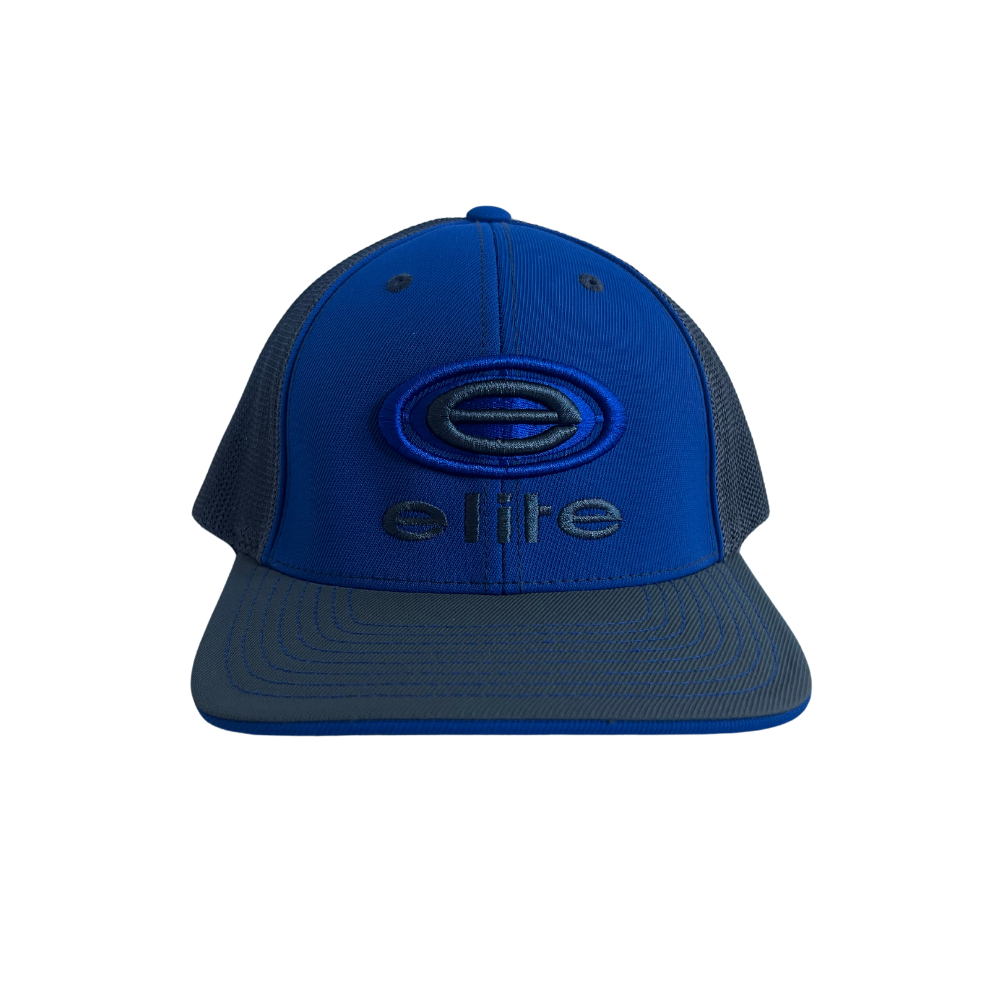 Elite Hat - Royal/Charcoal Royal Elite Logo