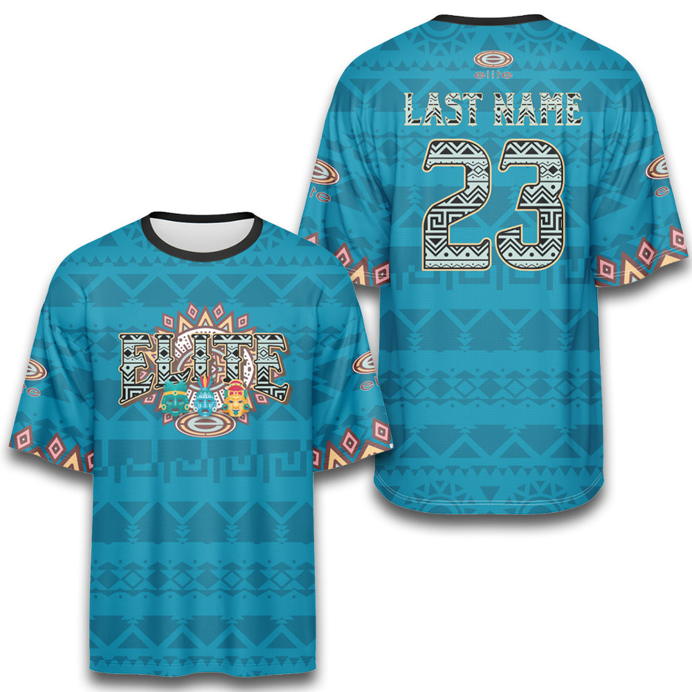 Blue Aztec – Custom Jersey