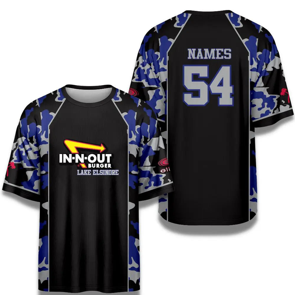 Camo In N Out – Custom Jersey