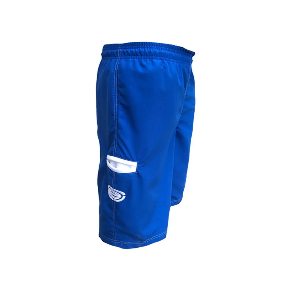 Elite Shorts – Men’s ES 251 Microfiber (Royal White)