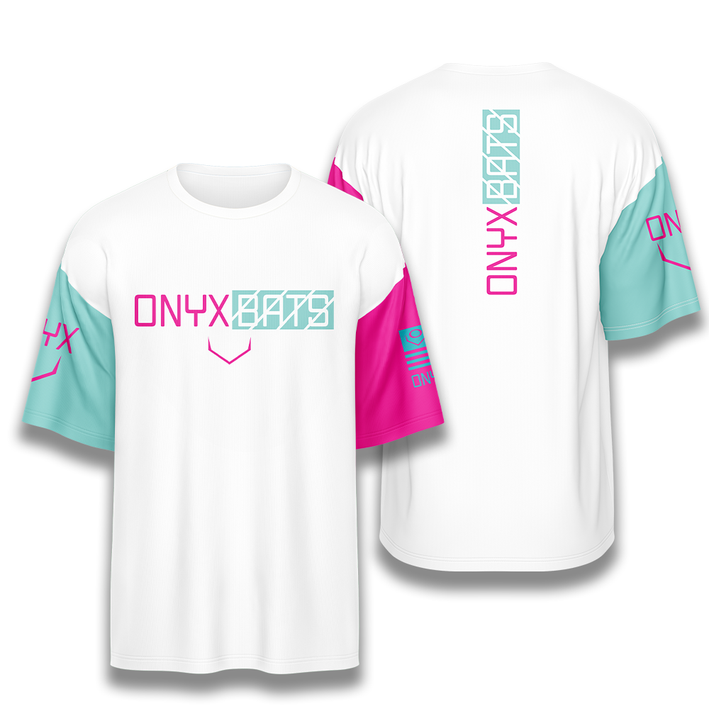 Onyx Mens Jersey – ESD 1545 White Tiffany Pink