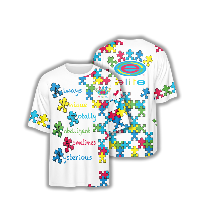 Elite Men's Jersey - ESD 953 Puzzle (White)