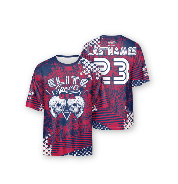 Elite sports skull Template 125- Custom Jersey