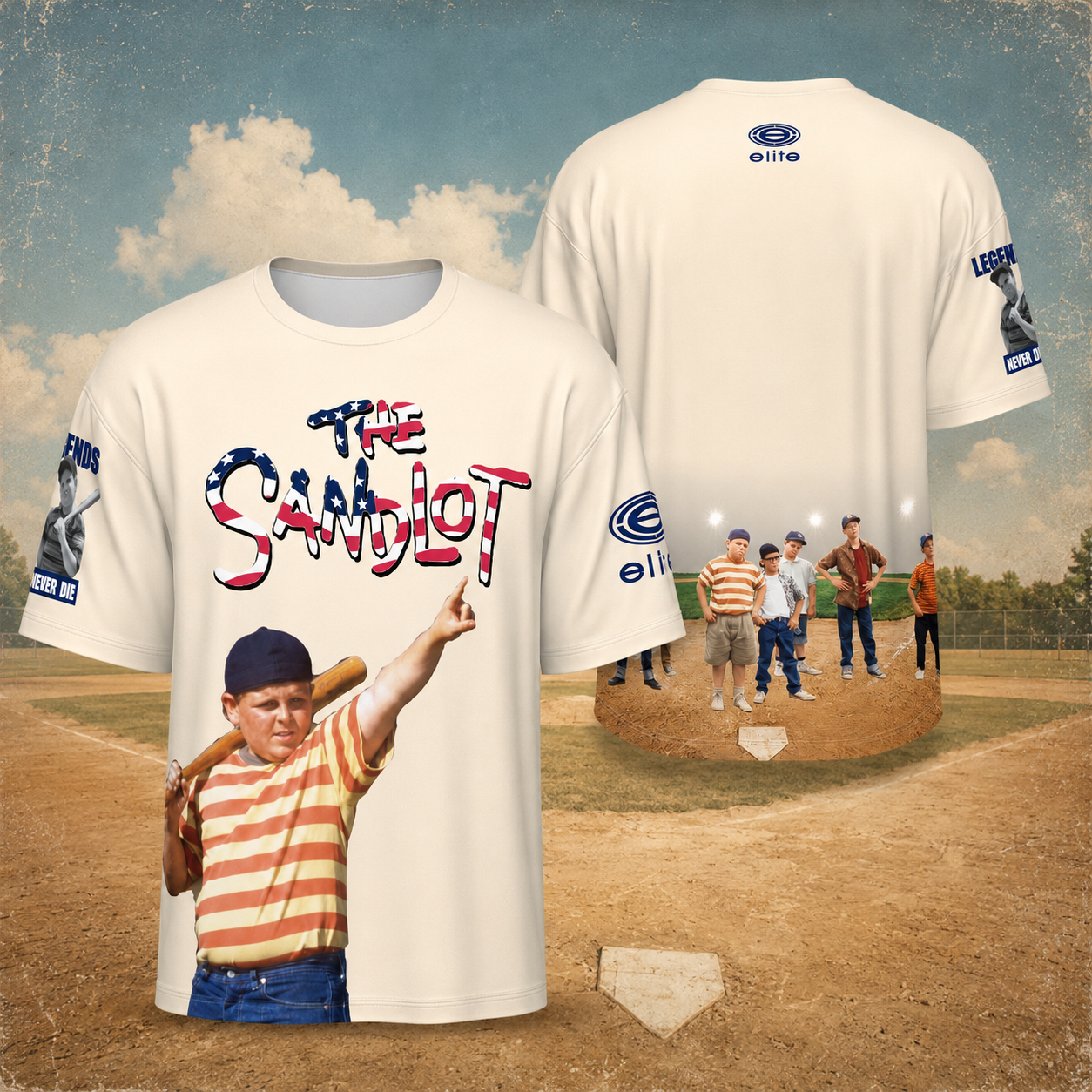 Elite Men's Jersey - ESD 1635 Vintage Sandlot