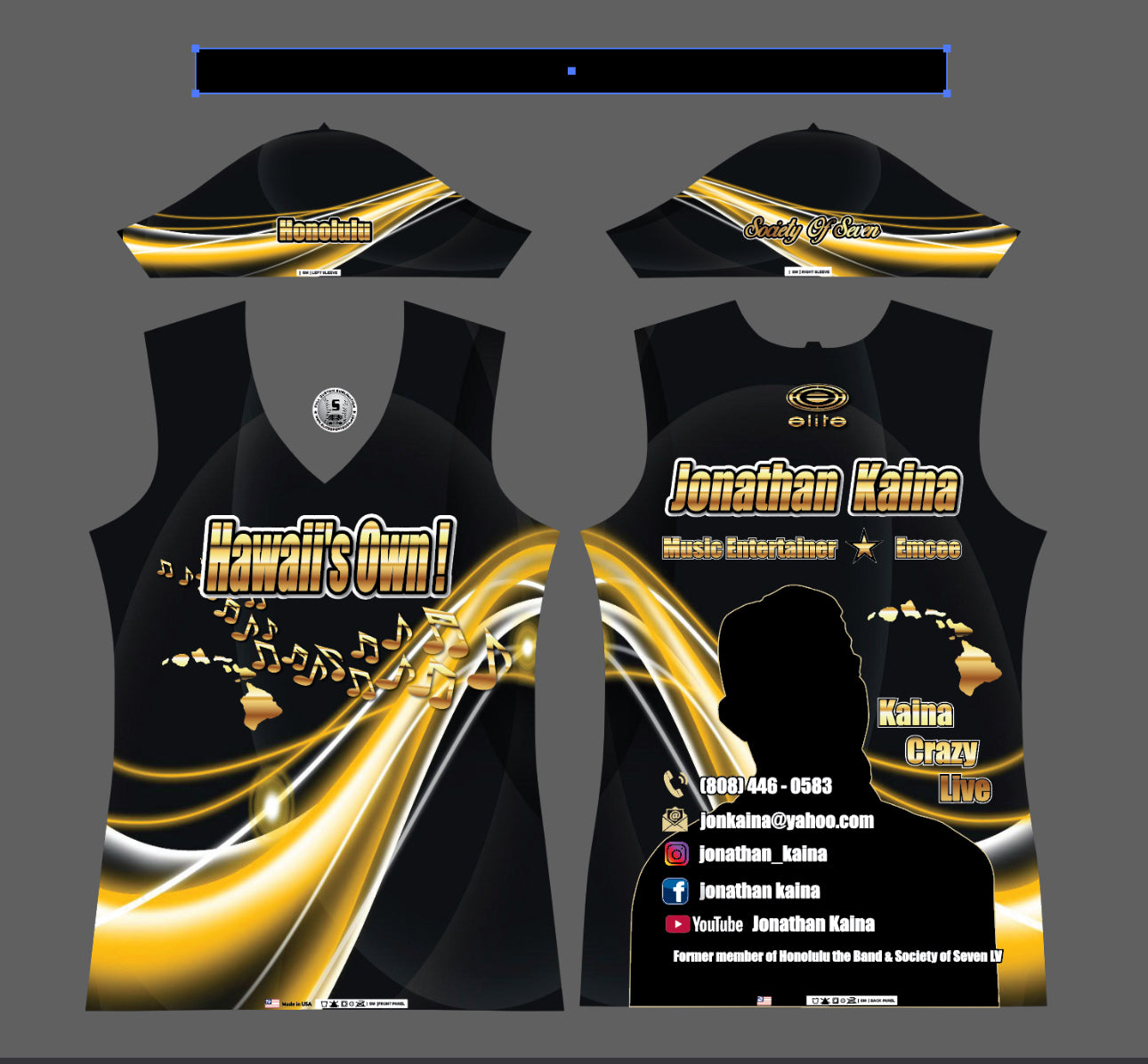 Hawaii's Own - Jonathan Kaina Jersey