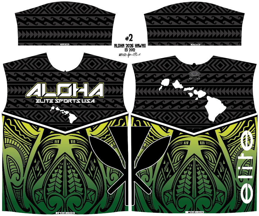 Elite Men's Jersey - ESD 1606 Aloha