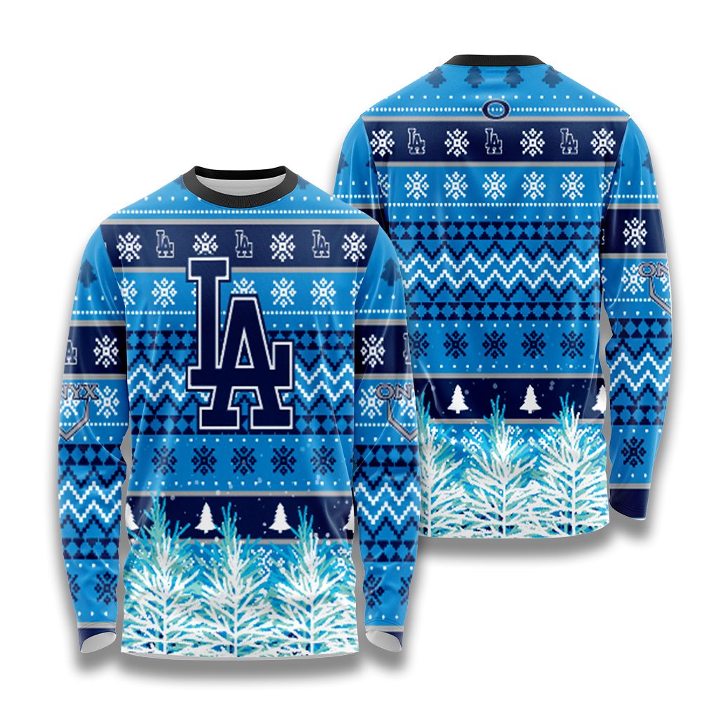 Elite Mens Long Sleeve Jersey - ESD 1578 LA Christmas Sweater