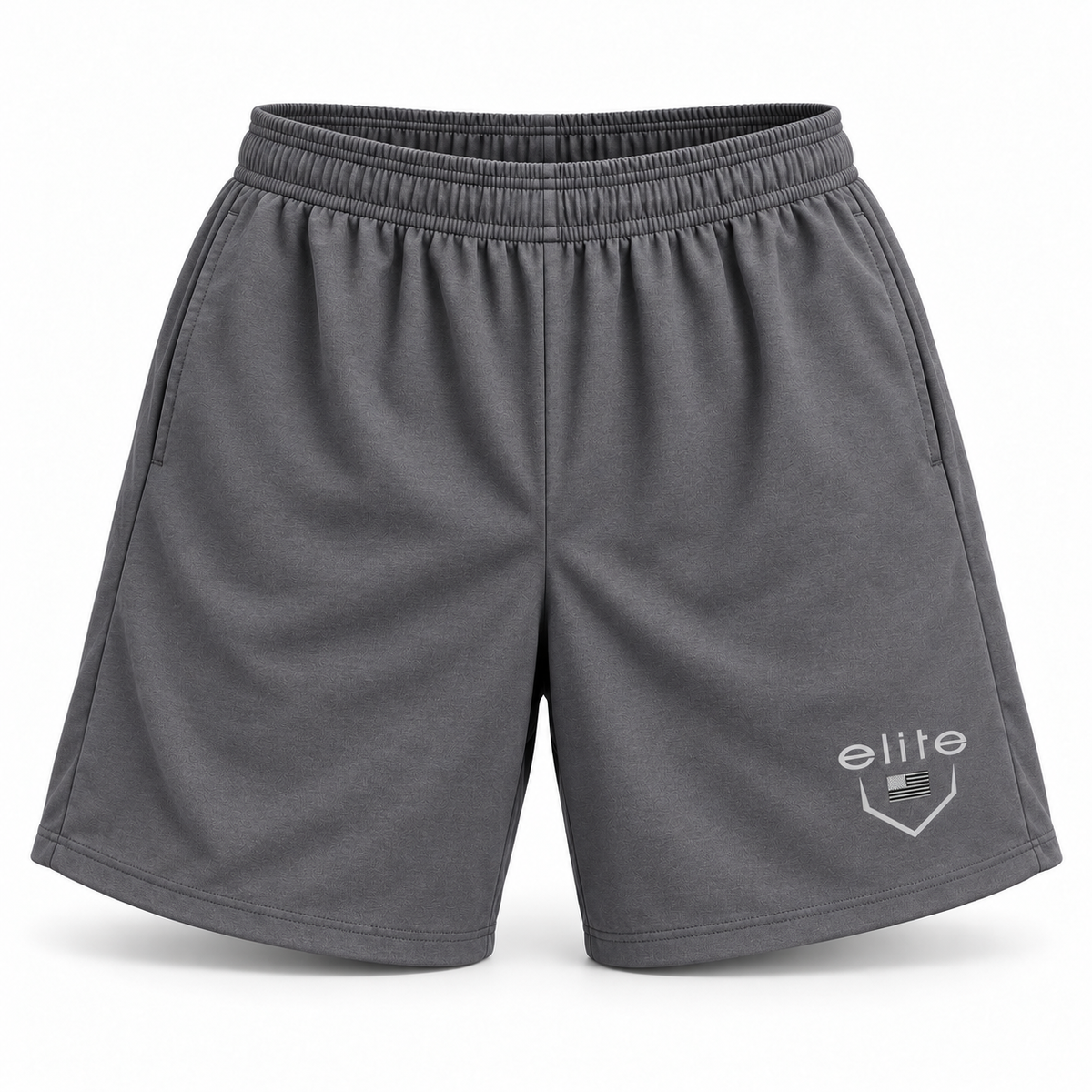 Elite Shorts – Men’s 7" Charcoal Performance Shorts