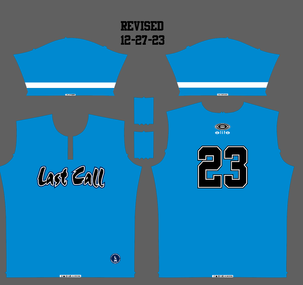 LAST CALL SOFTBALL ADD ON - 2 button JERSEY
