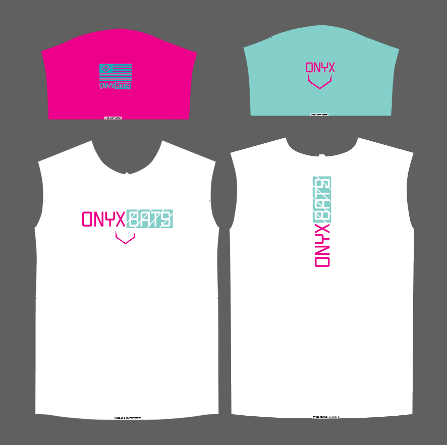 Onyx Mens Jersey – ESD 1545 White Tiffany Pink