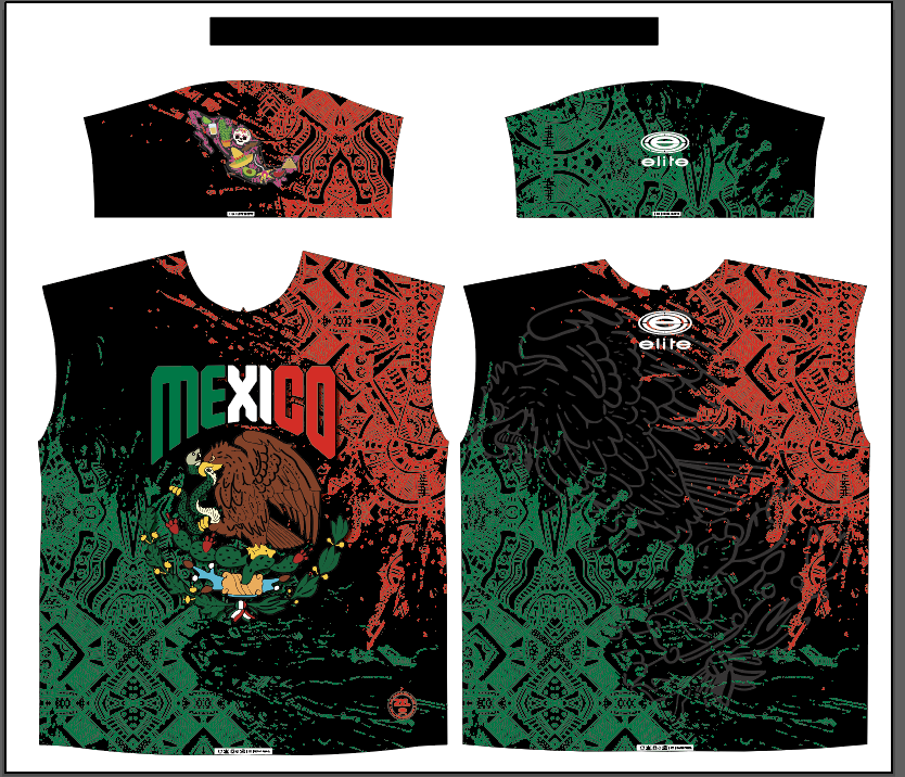 Elite Men's Jersey - ESD 1621 - Mexico Empire