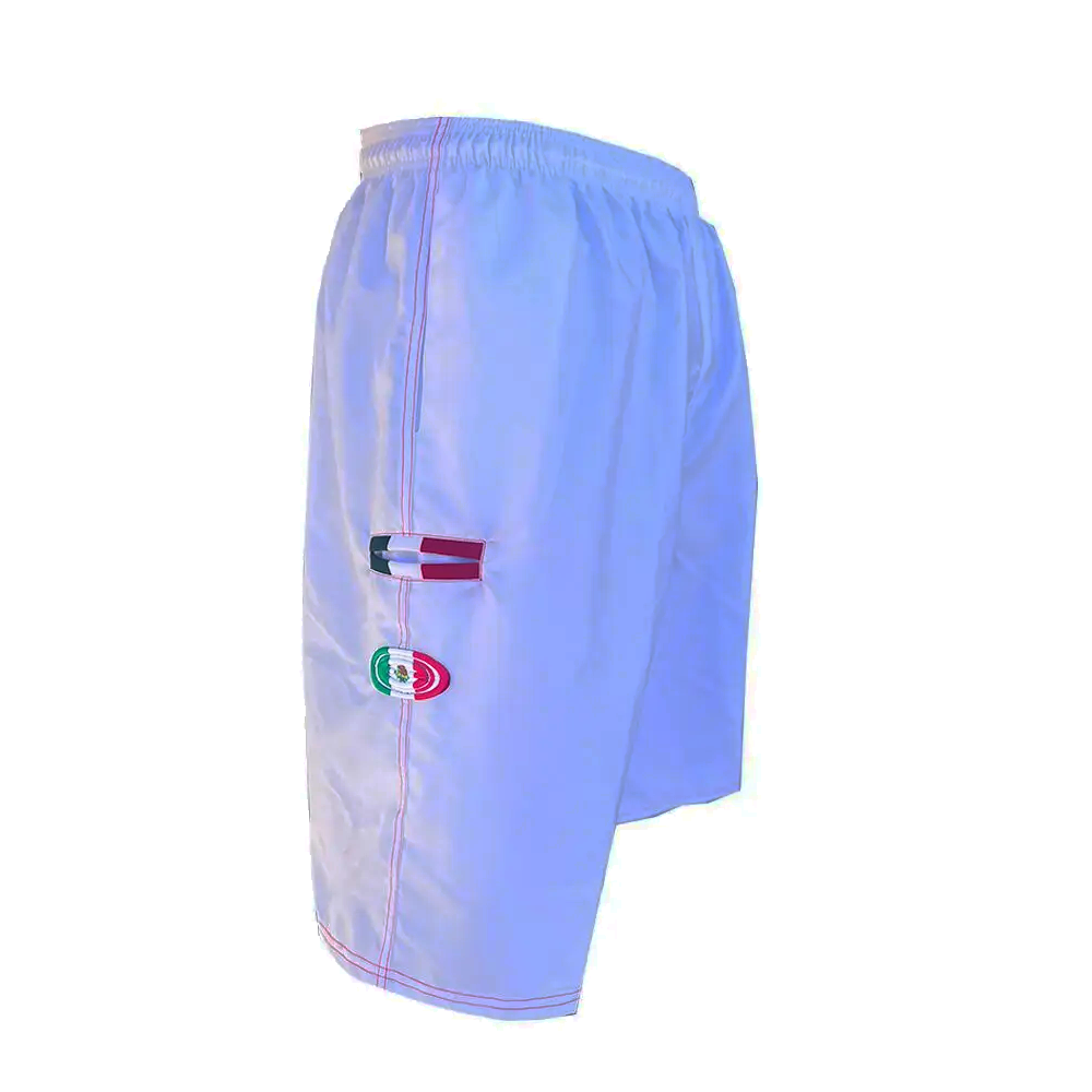 Elite Shorts – Men’s ES 251 Microfiber (Silver/Mexico Flag)
