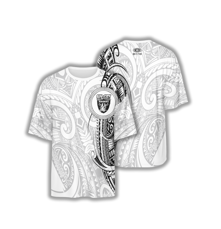Elite Men's Jersey - ESD 1470 Sin City Raiderz White