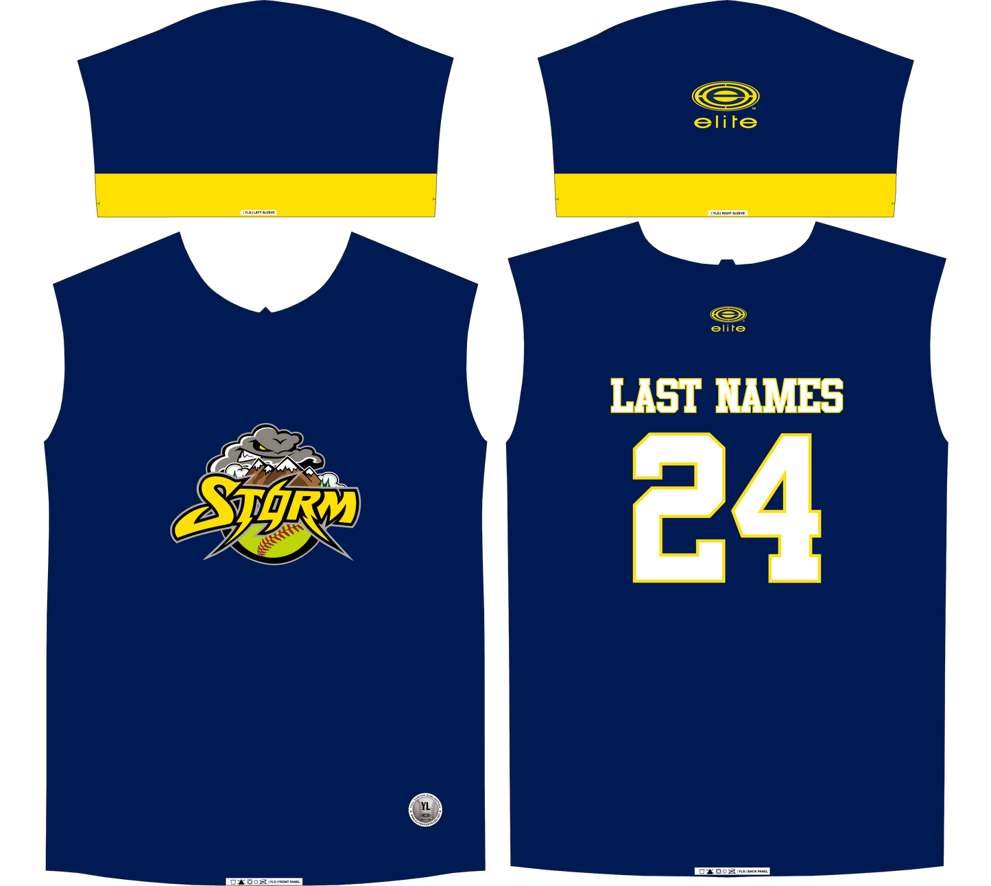 STORM SOFTBALL ADD ON - JERSEY