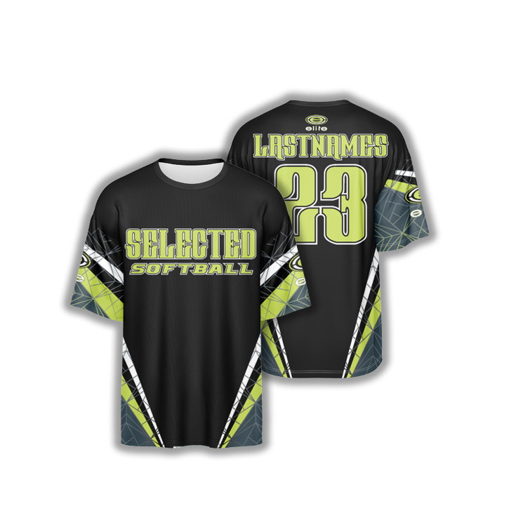 Selected Softball Template 111 - Custom Jersey