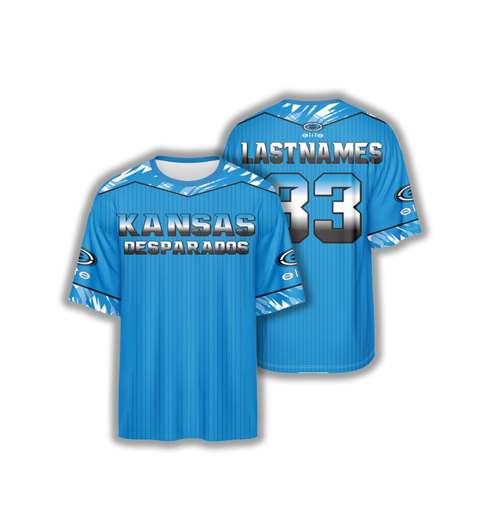 Kansas Desperados Template 116 - Custom Jersey