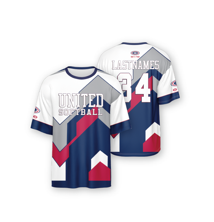 United Softball Template 124 - Custom Jersey