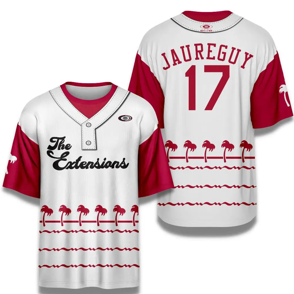 In N Out Faux 2 button – Custom Jersey