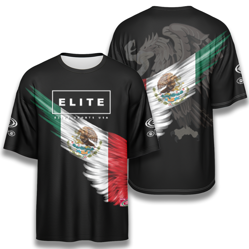 Elite Mens Jersey - Mexico Flag Wings