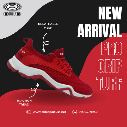 2023 Elite Pro Grip Turf Shoe – Red