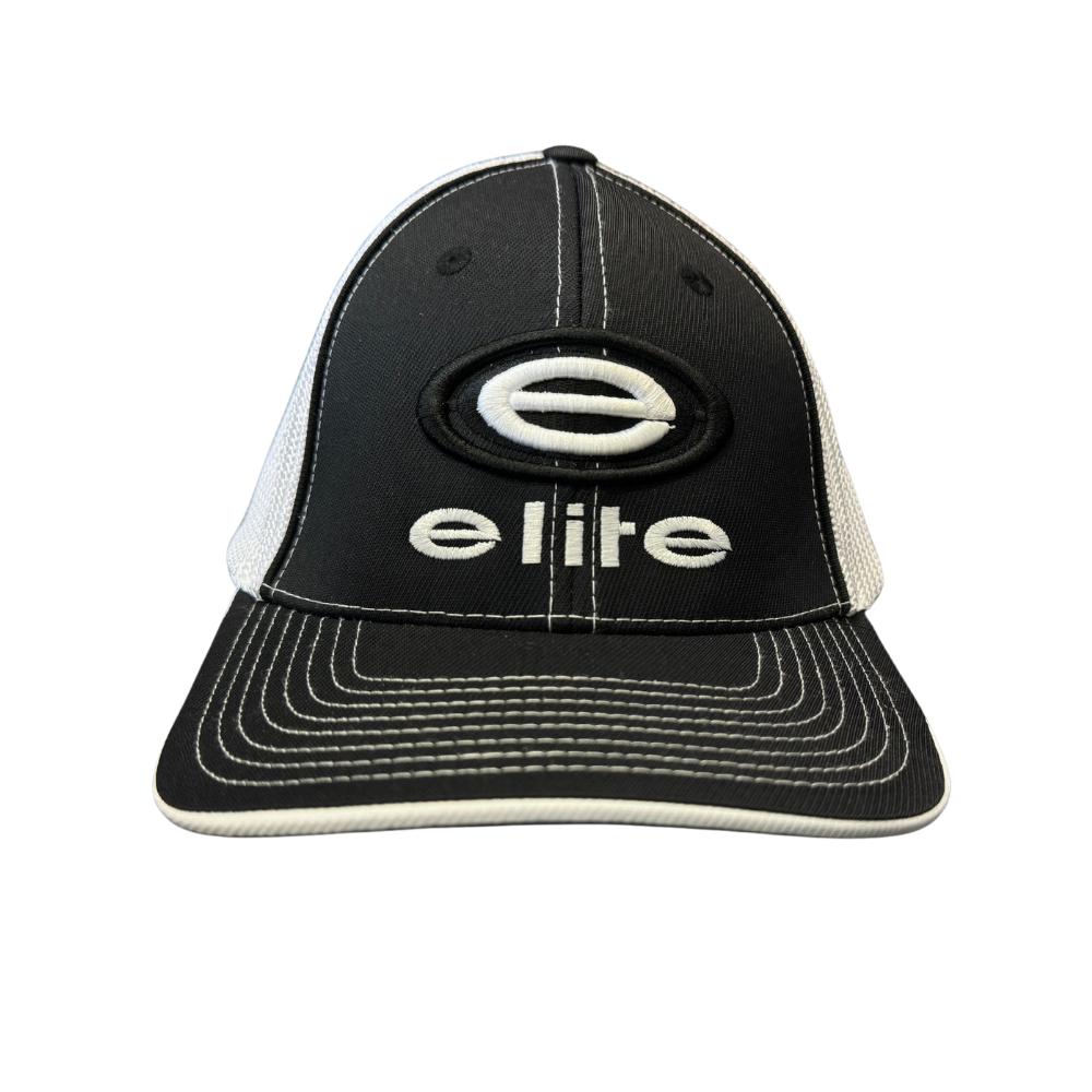 Elite Hat – Black/White (Pacific 404M)