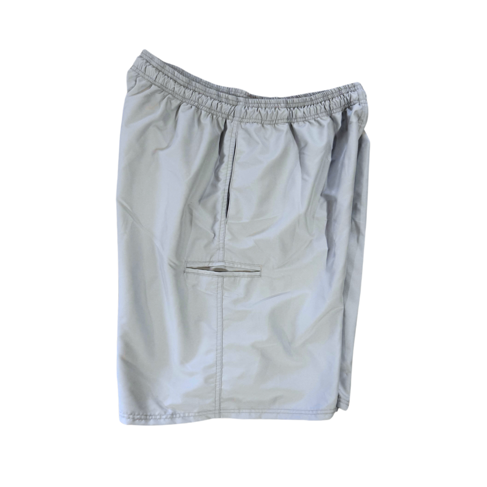 Elite Shorts – Men’s ES 251 Microfiber (Silver Solid)
