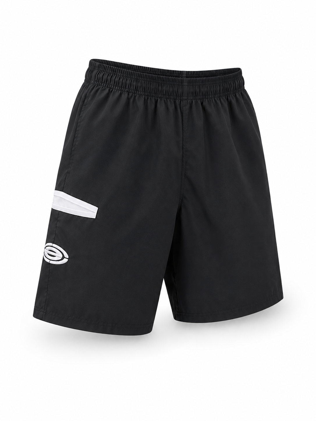 Elite Shorts – Men’s ES 251 Microfiber (Black/White)