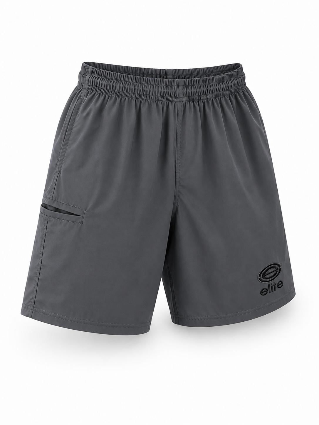 Elite Shorts – Men’s ES 251 Microfiber (Charcoal)