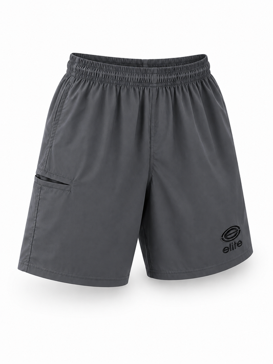 Elite Shorts – Men’s ES 251 Microfiber (Charcoal)