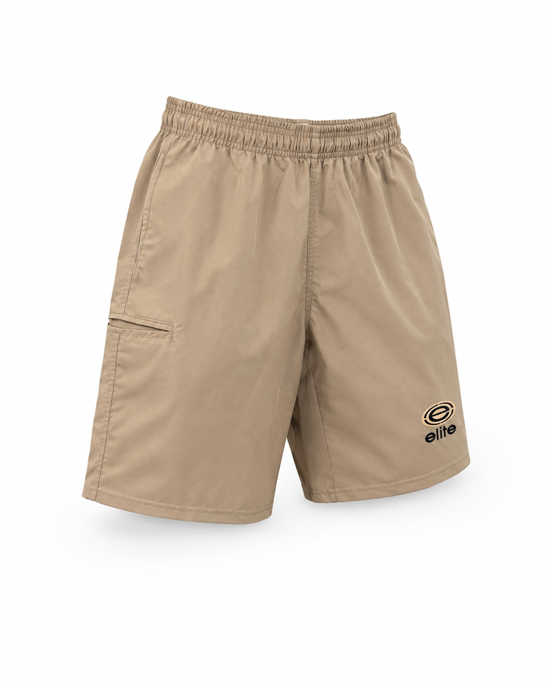 Elite Shorts – Men’s ES 251 Microfiber (Khaki)