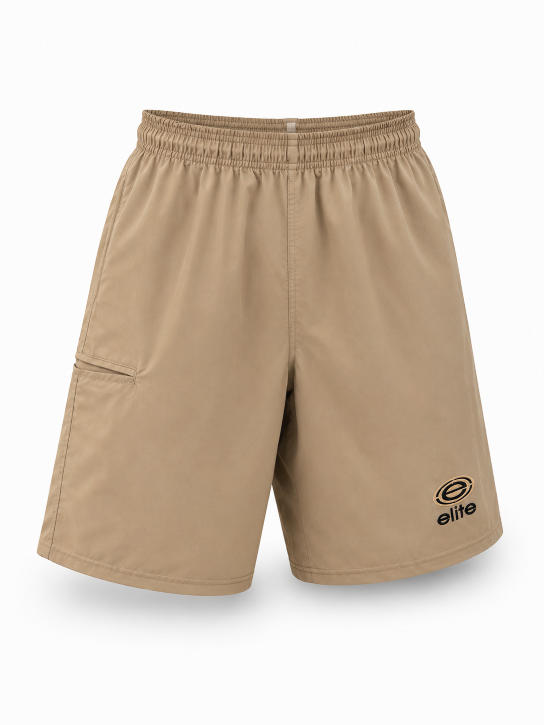 Elite Shorts – Men’s ES 251 Microfiber (Khaki)