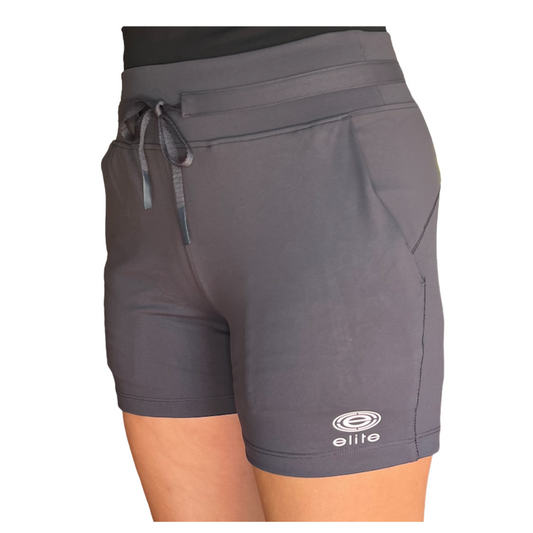 Elite Women's Shorts - Steel