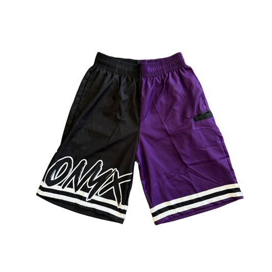 Onyx Shorts – Black/Purple