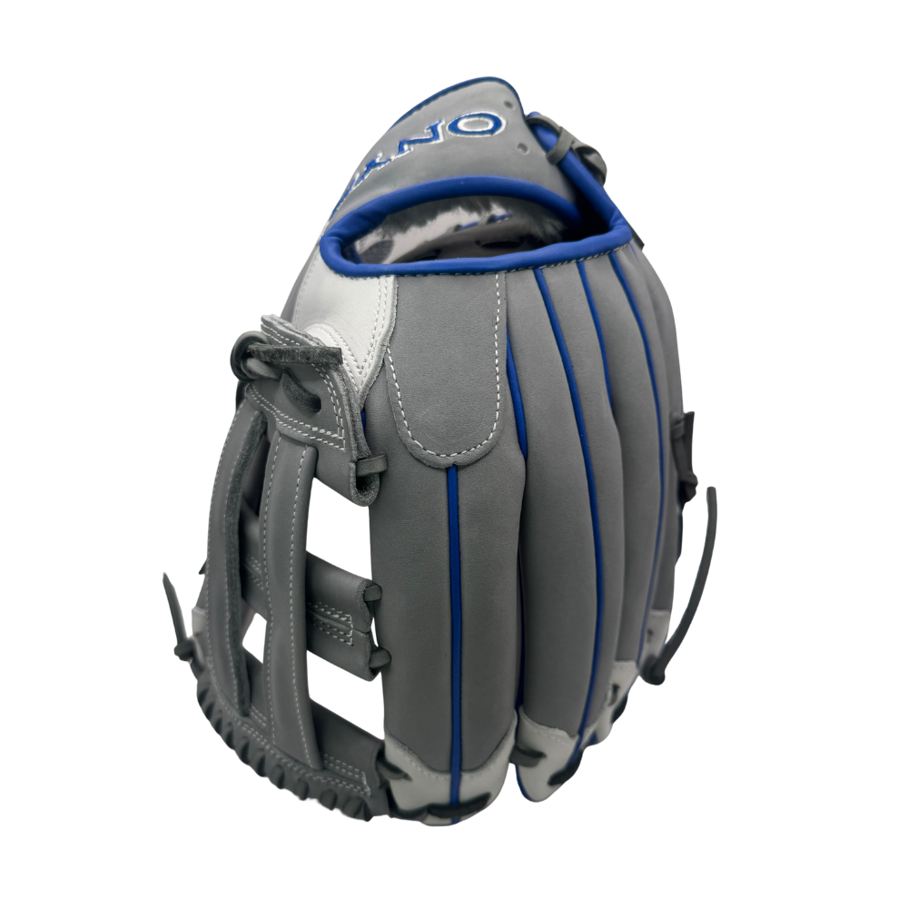 Onyx Fielding Glove - Grey, Royal & White