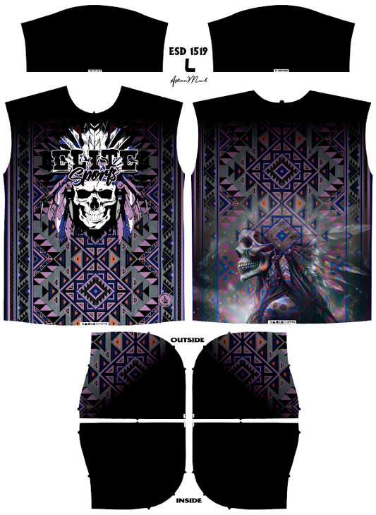 Elite Mens Jersey – ESD 1519 Purple Native