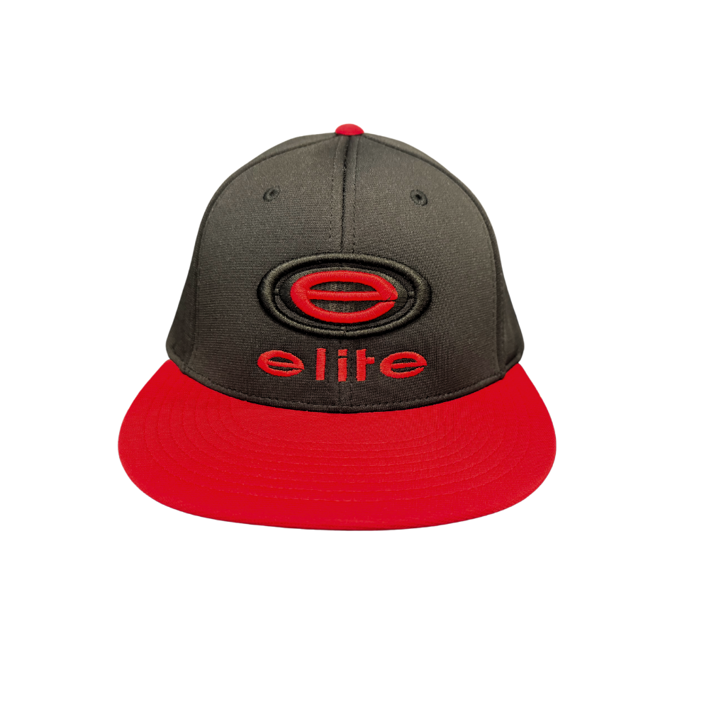 Elite Hat - Black/Red Black Red Elite Logo