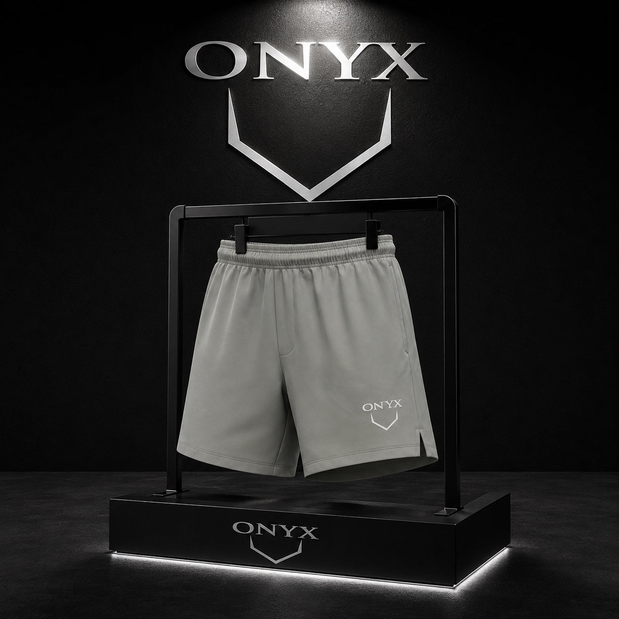 Onyx 7" Premium Soft Stretch Shorts – Olive Green Pastel