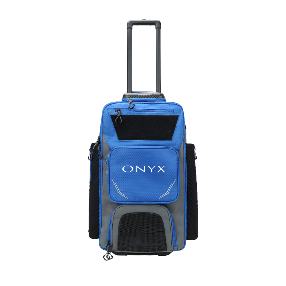 2025 Onyx Roller Backpack - Royal & Charcoal