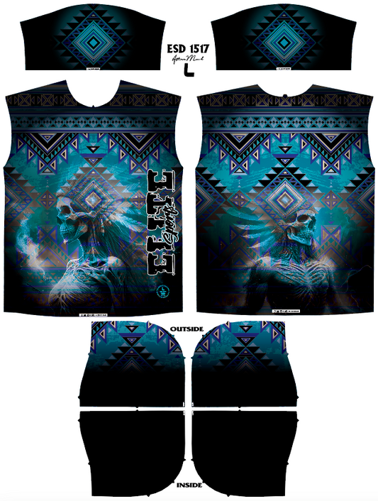Elite Mens Jersey – ESD 1517 Blue Native