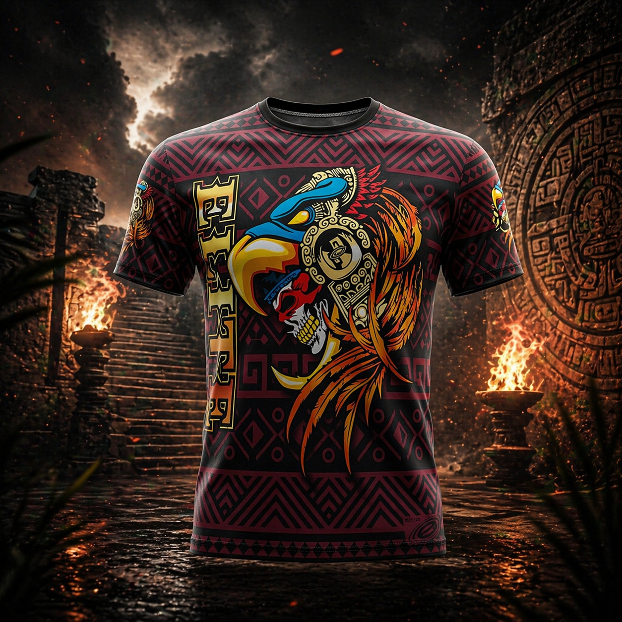 Elite  Mens Jersey – ESD 1629 Mayan Tribal