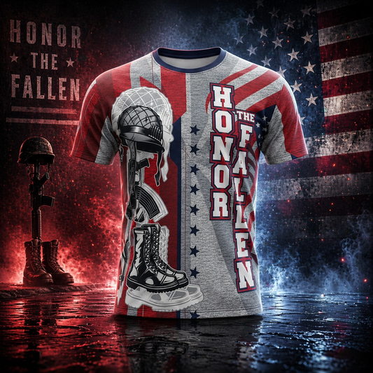 Elite  Mens Jersey – ESD 1622 - Honor The Fallen Patriotic