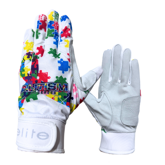 Onyx Autism Support (White) ESD 1534 Batting Gloves