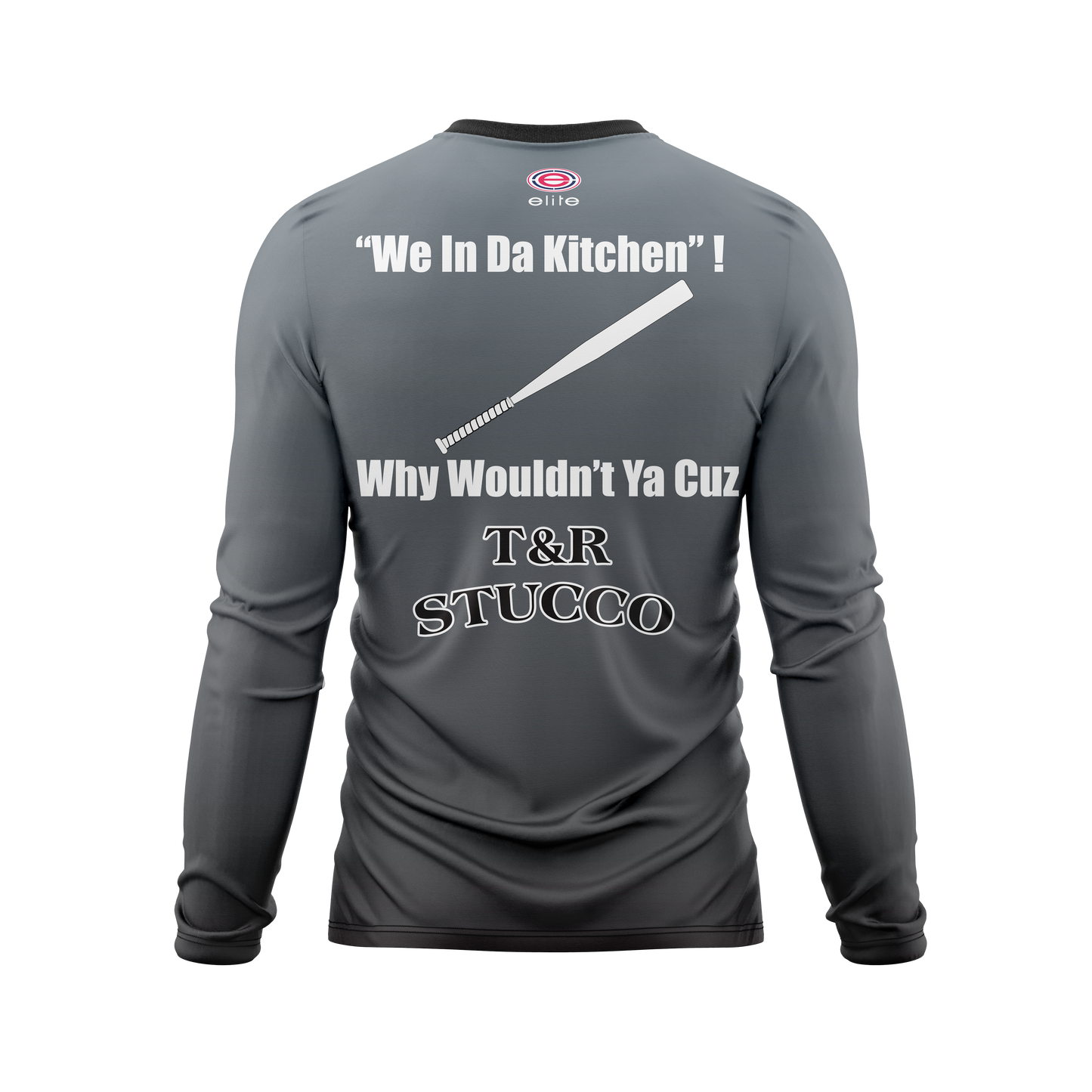 Elite Mens Long Sleeve Jersey - BIG CHEF We In Da Kitchen