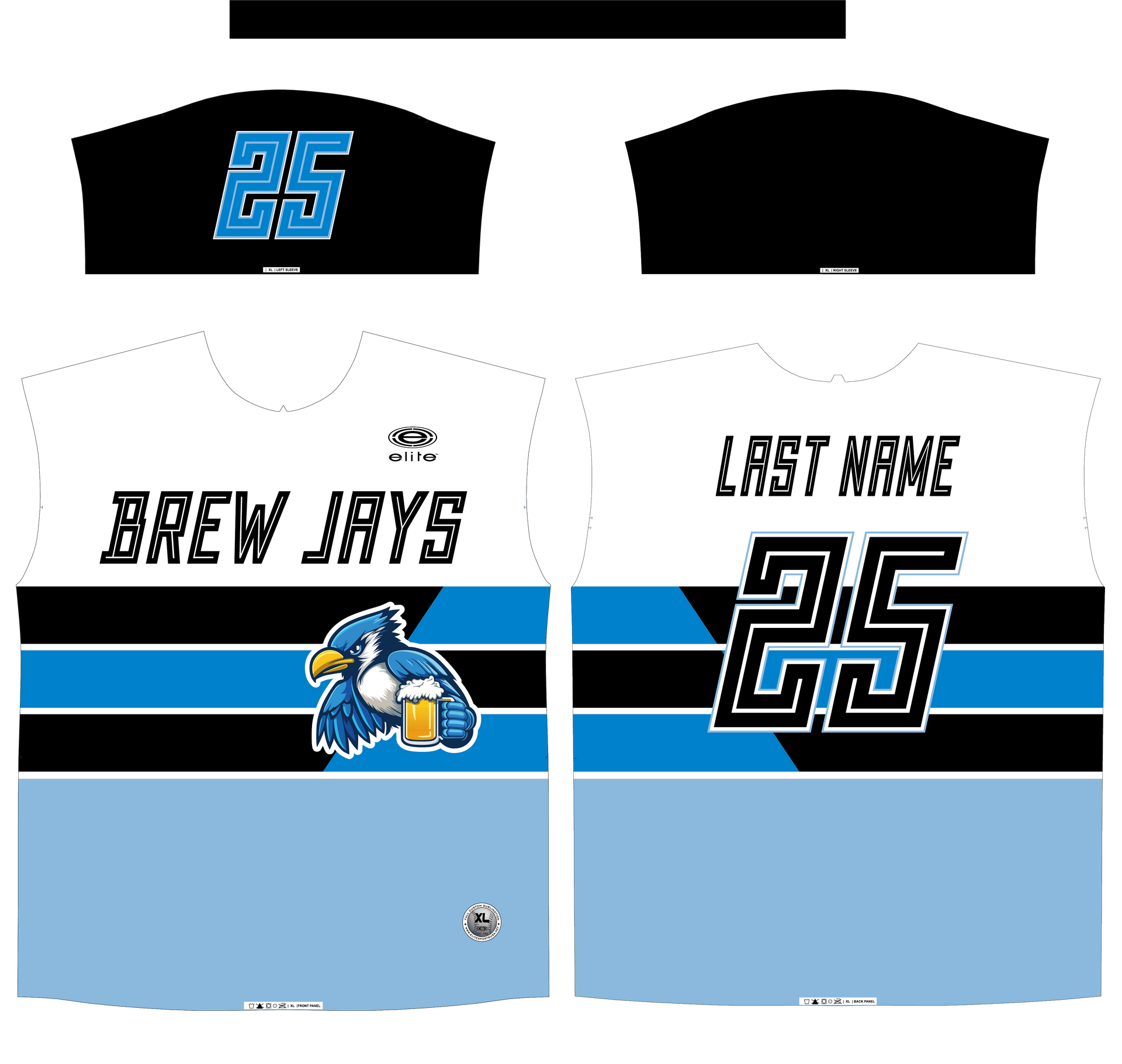 Custom made blue jays jersey fashion