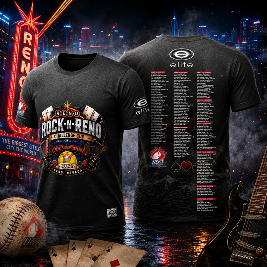 2026 SSUSA Rock N Reno - Black Charcoal Fade Shortsleeve