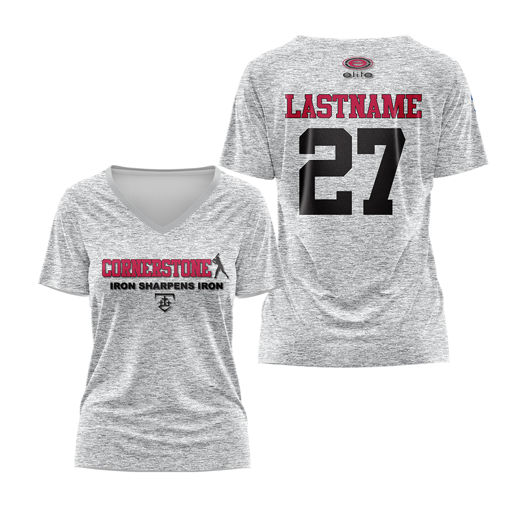 Cornerstone - Parent Jersey (Heather Grey)