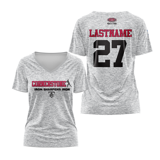 Cornerstone - Parent Jersey (Heather Grey)